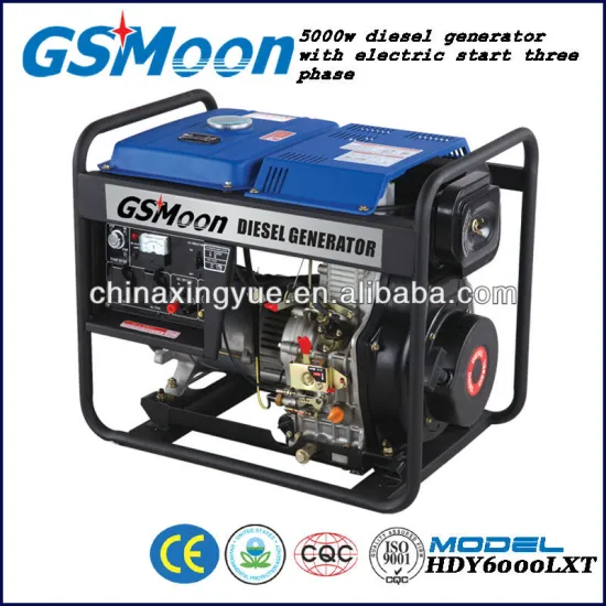 5kw CE and EPA approval Three Phase Diesel Generator.