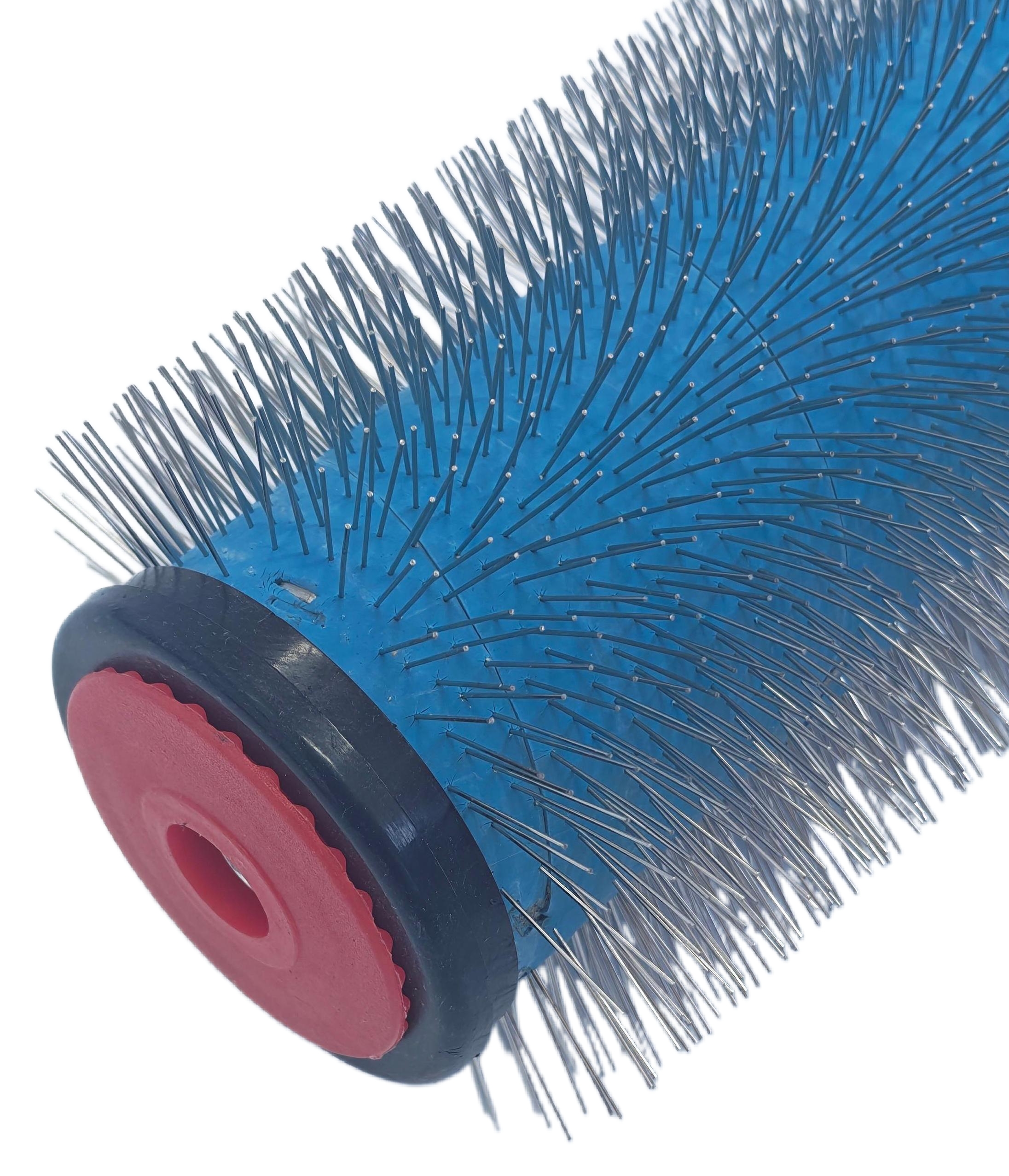 P2 19mm Screw-through Aluminum Handle Stainless Steel Needle Deaeration Roller