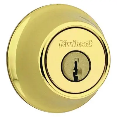 Single Cylinder Aged Bronze Deadbolt