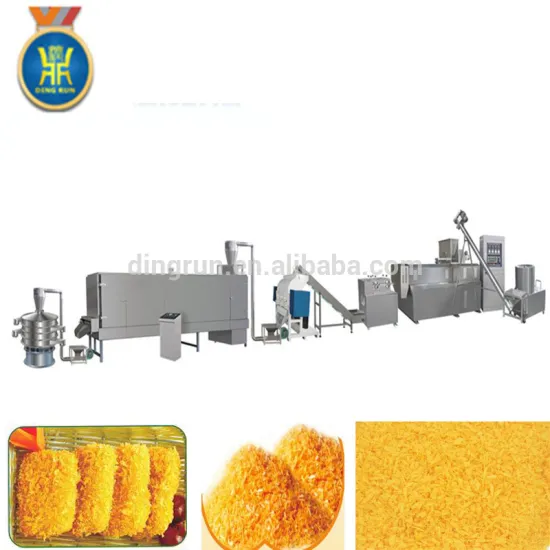 High output Panko breadcrumbs making extruder machine