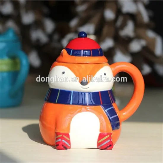 fox mugs with lids