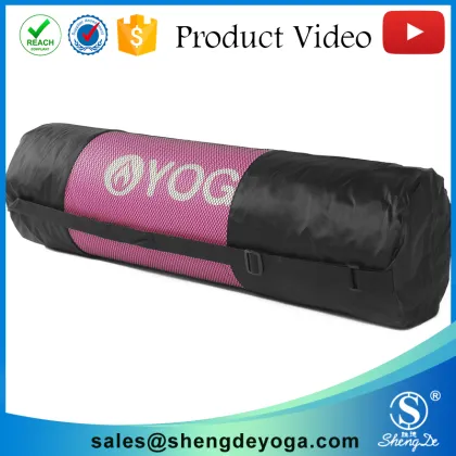 Gold Supply High Quality NBR Yoga Mat With Strap