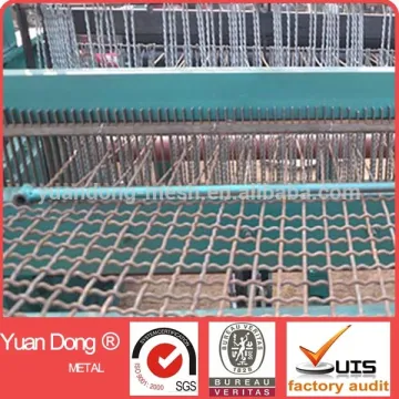 Heavy Crimped Wire Mesh Weaving Machine 2-6mm