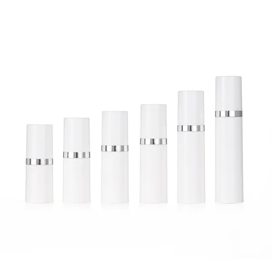 Custom Plastic Airless Pump Bottles Lotion Containers