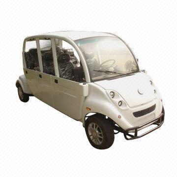 Half Hard Door Electric Golf Car with 6 Seats