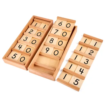 Montessori Educational Toys: Wooden Teaching Aids for Homeschool Teens Learning Math with Number-bonds