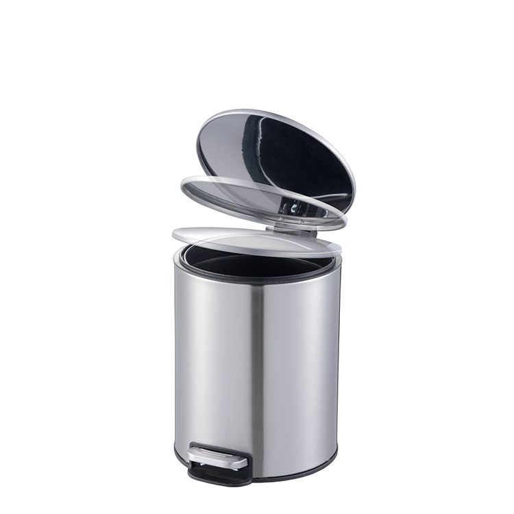 Bathroon Round Step Trash CAN