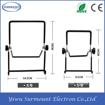 Portable tablet pc desk stand for ipad Folding multi-angle tablet pc desk holder