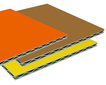 A2 kebakaran panel struktur aluminium panel