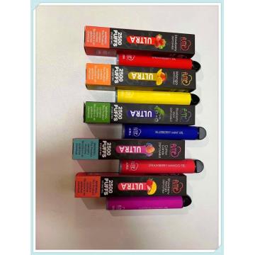 Bulgaria Mejor venta Vape Fume Ultra 2500 bocanadas