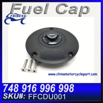 Distribution welcomed For DUCATI 748 916 996 998 BLACKFuel Cap Covers Alu 6061 T6 Anodized FFCDU001