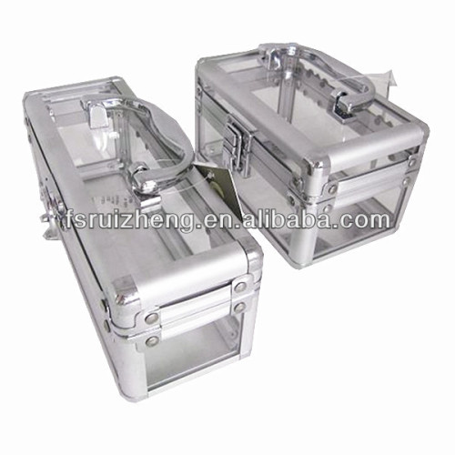 Clear tool Acrylic box aluminum case RZ-LAC006