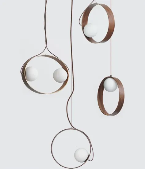 Hollow Circular Pendant Light for Loft & Mall Shopping