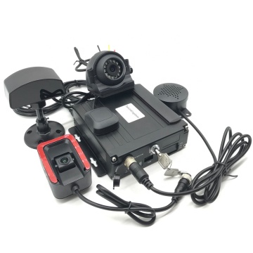 Chad 8-36V MDVR Remote Monitoring System 4G GPS 4CH Dual SD Card 1080P AHD with ADAS+DMS+BSD