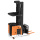 Very narrow aisle double deep reach truck electric