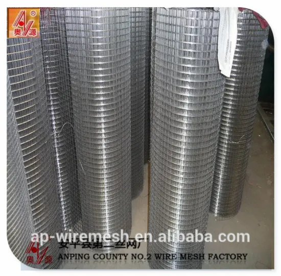 1/2'' Mesh Hole 18 20 Gauge Wire Galvanized Welded Wire Mesh