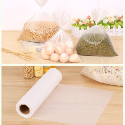 Clear Grade Grocery Plastic Roll Produce Bags