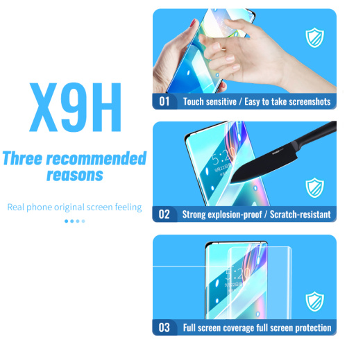 Pelindung layar HD UV untuk ponsel