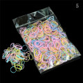 Approx. 100/200/1000pcs/bag Office Rubber Ring Rubber Bands Strong Elastic Stationery Holder Band Loop School Office Supplies