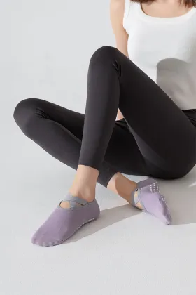 Fashion Anti-Slip Cotton Yoga Socks