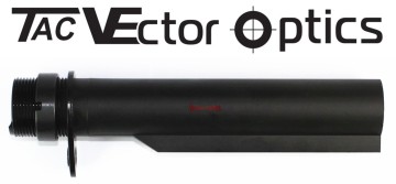Vector Optics Stock Tube Kit for Mil Spec Size Six Position w/ Nut End Plate
