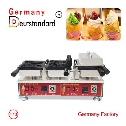 Germany Deutstandard Ice Cream Taiyak Cone Machine For sale
