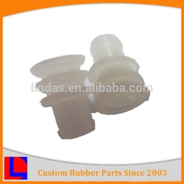 customized standard parts silicone wire plug