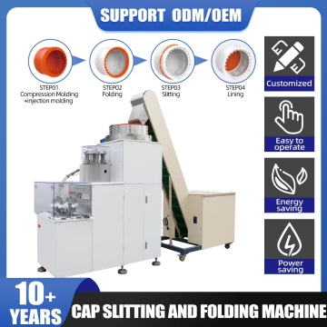 Premium Plastic Product Making Machinery: High Quality Customized Plastic Cap Slitting and Folding Machines