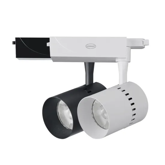 Flicker-Free COB LED Track Light - LEDEAST TL5835 35W CRI 90 Adjustable Track Lighting