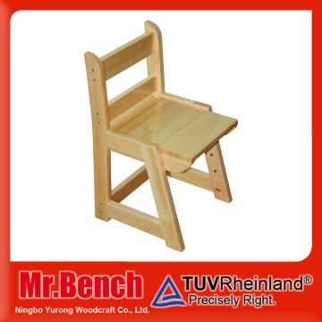 wooden kd kids adjustable chair hot sale in 2013