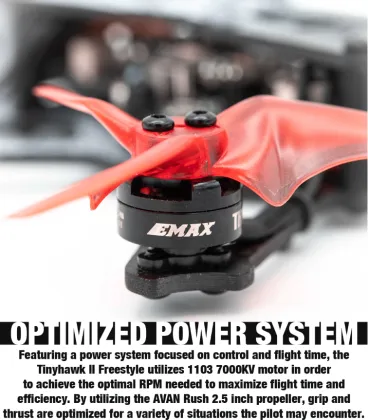 EMAX Tinyhawk II Freestyle FPV Racing Drone BNF