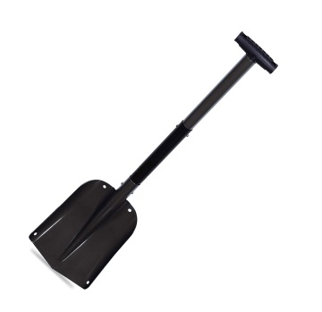 3-in-1 Collapsible Camping Shovel: Lightweight, Aluminum, and Versatile for Outdoor, Car, and Snow Emergencies