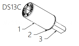 Invisible Screens Shaft Damper