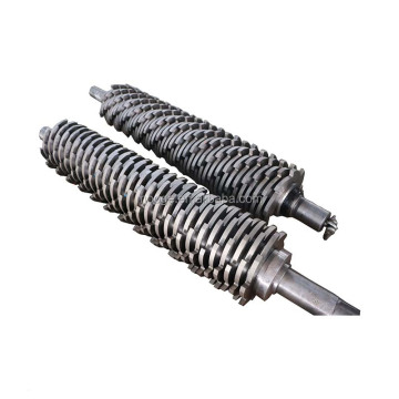 Rotor- und Stator -Shredder -Klingen für Plastik-, Gummi- und Reifenrecycling