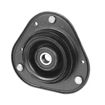 Rubber mount shock absorber