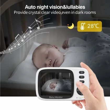 MC632A WiFi Baby Monitor: Audio & Video with Night Vision