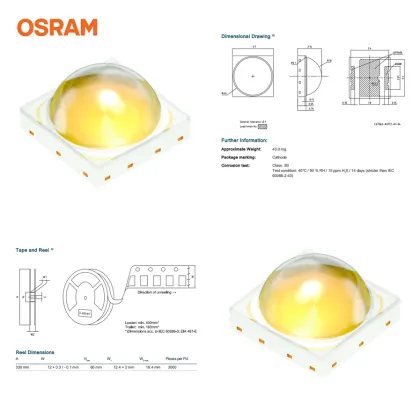 Osram 5W 3737 GW PUSRA1.PM High-Power LED Chip