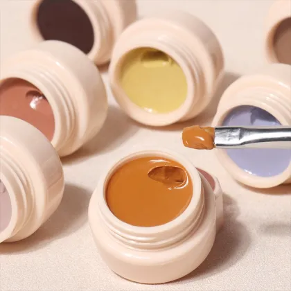 Gel Nail Art 48 Color Solid Cream Jelly Gel Polish Private Label Kit