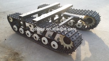 Rubber track chassis rubber track undercarriage