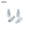 CNC Turning Parts Fasteners Gold Plating Screws Nuts