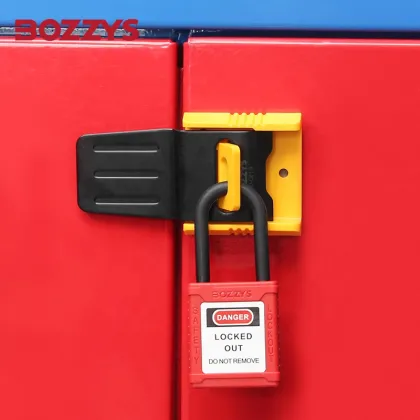 Self-Adhesive Electrical Button Lockout Devices for Industrial Safety Lockout Tagout