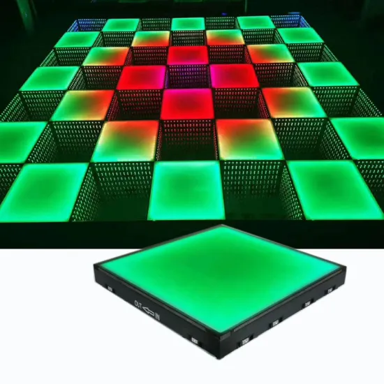 Botai Portable Mirror Panel 3D Effect Lit Wedding Dance Floor LED Disco for Party Stage