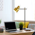 Adjustable Brass Golden & Black Lamp for Bedside