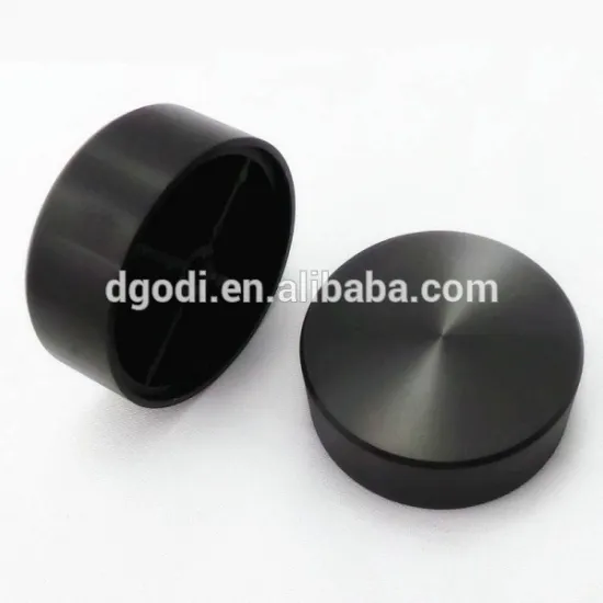 ISO9001 certificated custom made round aluminum volume knob factory