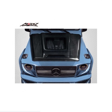 Carbon Fiber W463 Hood for Mercedes G Class W463 Window Hood 2000-2021 Year