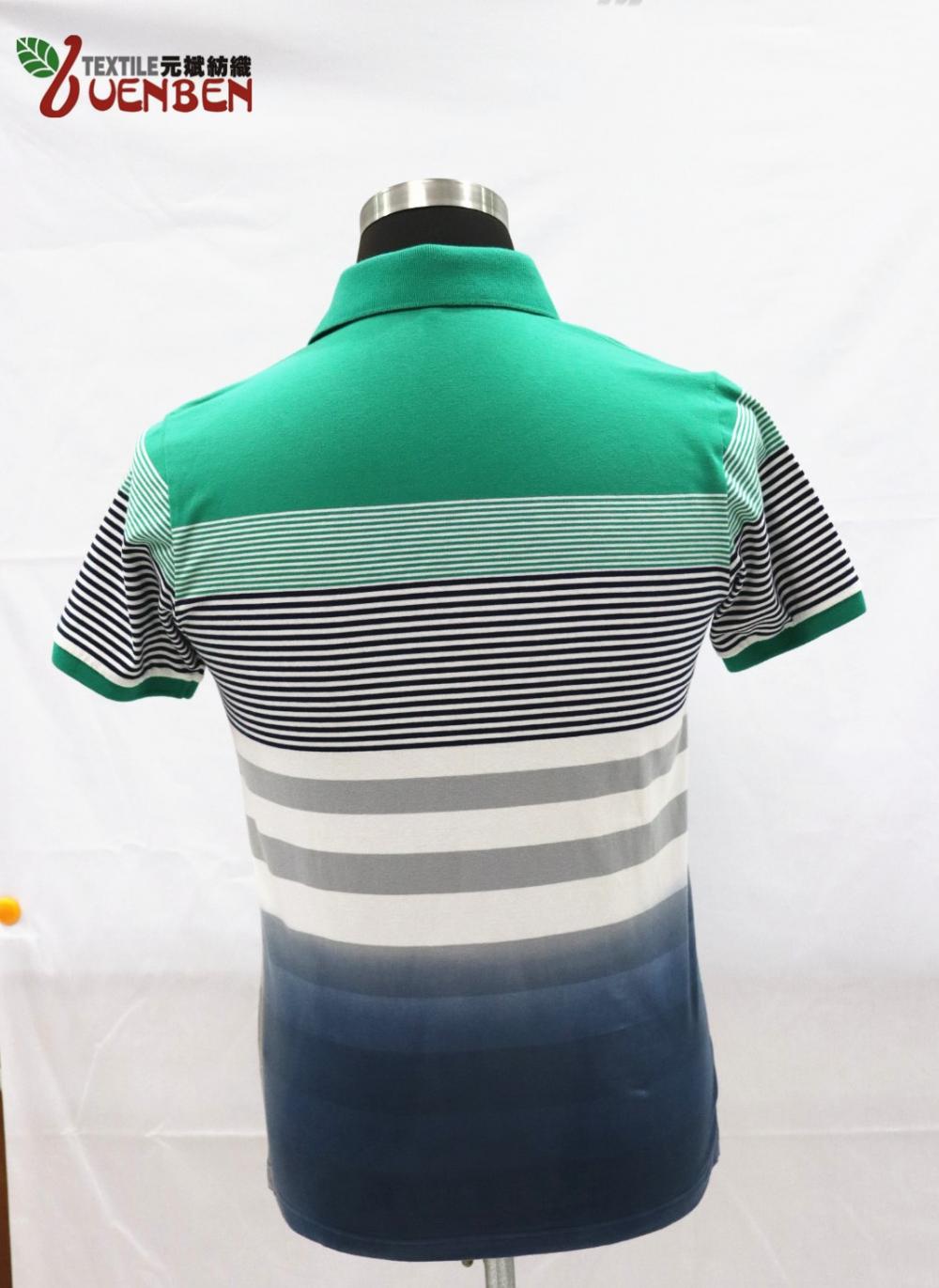 Men's YD Stripe Jersey With Dip-Dye