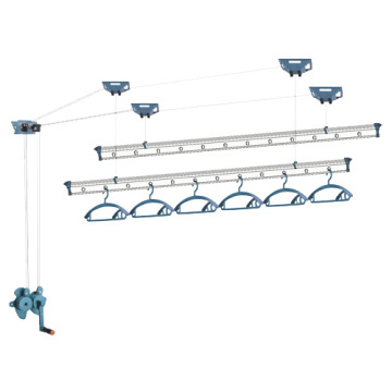 Hand-operated Lifting Clothes Drying Rack