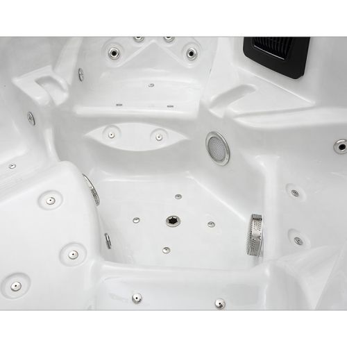 Calgary Sauna Sales Hot Sale Freestanding 6 Person Hottub Spa Factory