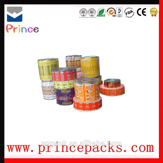Multilayer printing food flexible packaging plastic roll film