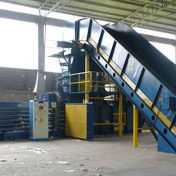 High Capacity Cardboard Baler Machine